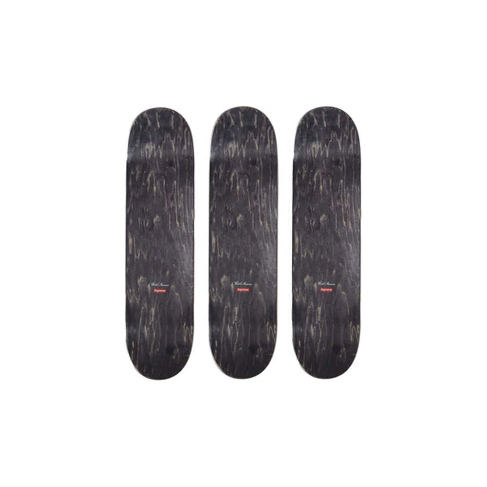 Supreme Celtic Knot Skateboard Deck Set Black/Red/Blue