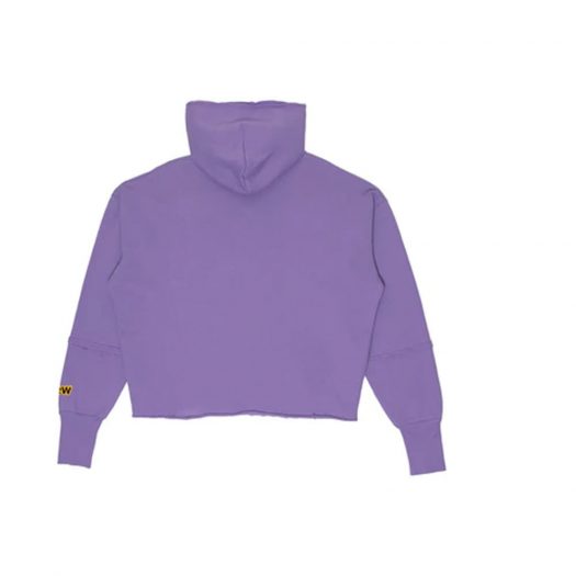drew house secret deconstructed hoodie lavender