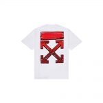 Off-White Marker S/S Over Tee White/Red
