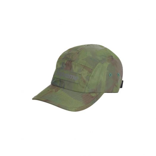 Supreme Reflective Dyed Camp Cap Green