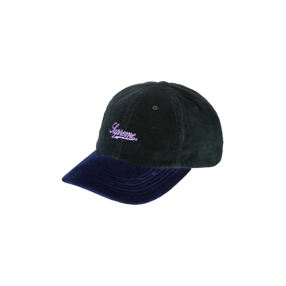 Supreme Velvet 2-Tone 6-Panel Dark Green