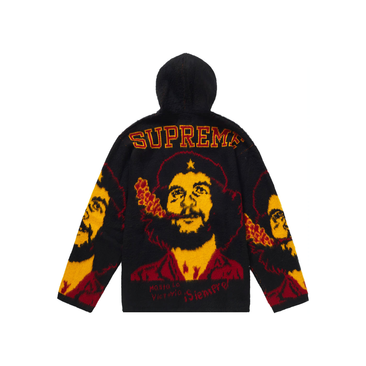 Supreme Che Hooded Zip Up Sweater BlackSupreme Che Hooded Zip Up