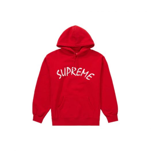 Supreme FTP Arc Hooded Sweatshirt Red