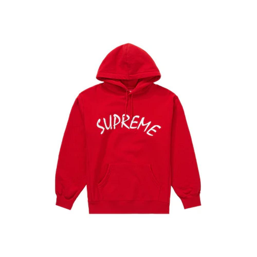 Supreme FTP Arc Hooded Sweatshirt Red