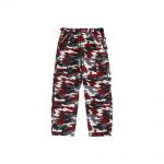 Supreme Cargo Pant Red Camo