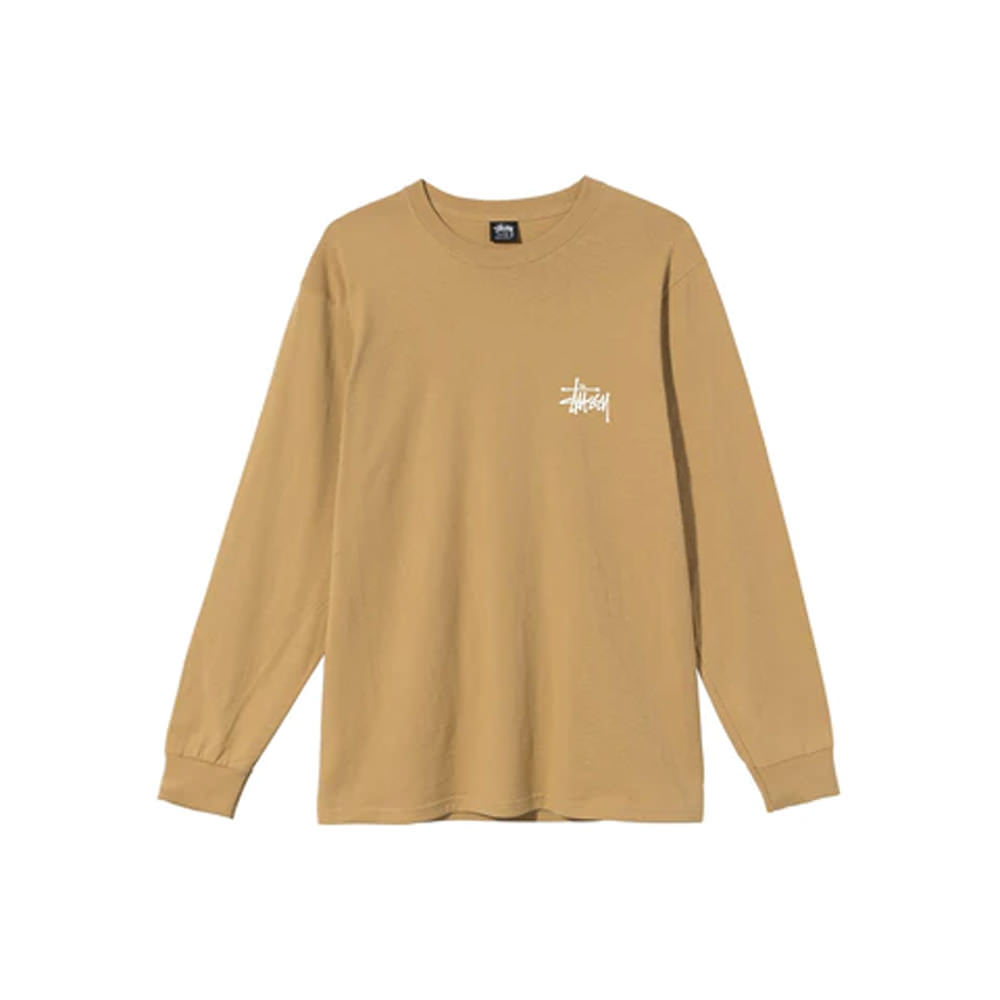 Max 83 OFF Stussy Basic L S Tshirt Khaki pfi.edu.mt