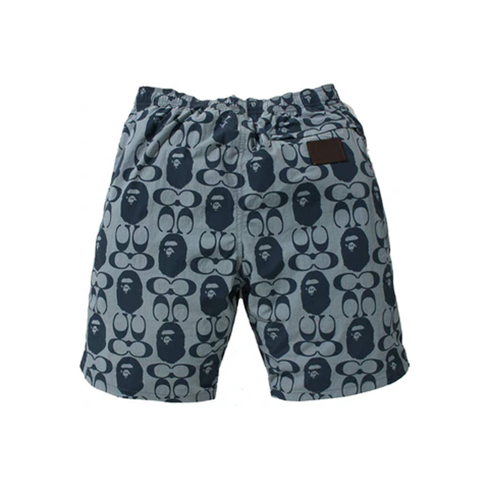 coach x bape shorts