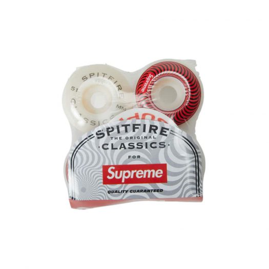 Supreme Spitfire Classic Wheels (Set of 4) Red 51MM