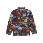 Supreme Nas and DMX Collage Denim Chore Coat Multicolor