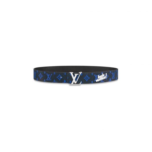 Louis Vuitton LV x YK Hobo Cruiser Monogram Blue Taurillon