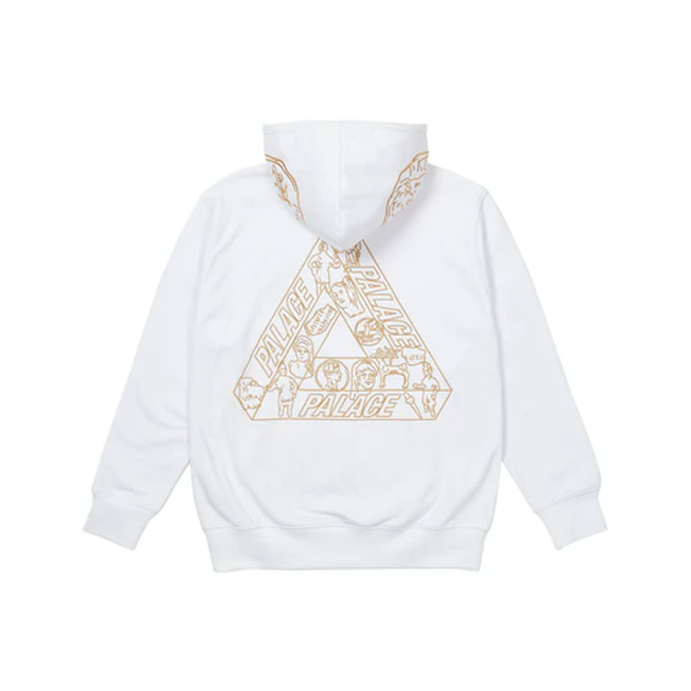 Palace 2024 hoodie white