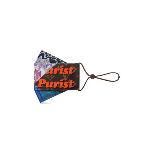Louis Vuitton LV Collage Mask Cover and Bandana Set Multicolor