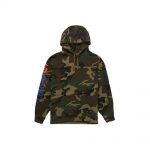 Supreme Multi Logo Hooded Sweatshirt Woodland Camo