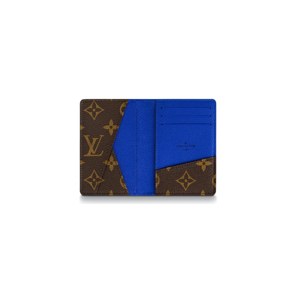 Louis Vuitton x NBA Pocket Organizer Ball Grain Leather Brown in Leather -  US