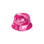 Palace Web Strap Bucket Hat Pink Camo