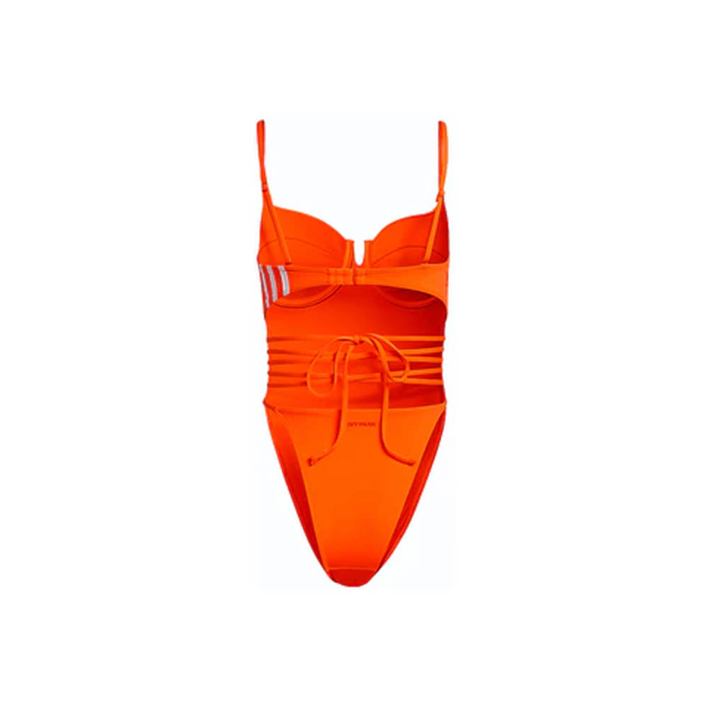 adidas Ivy Park Swim Leggings (Plus Size) Solar Orange - SS21 - US