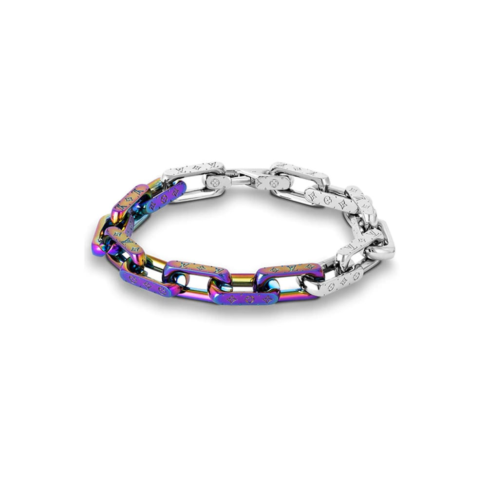 Louis Vuitton Chain Bracelet Monogram RainbowLouis Vuitton Chain Bracelet  Monogram Rainbow - OFour