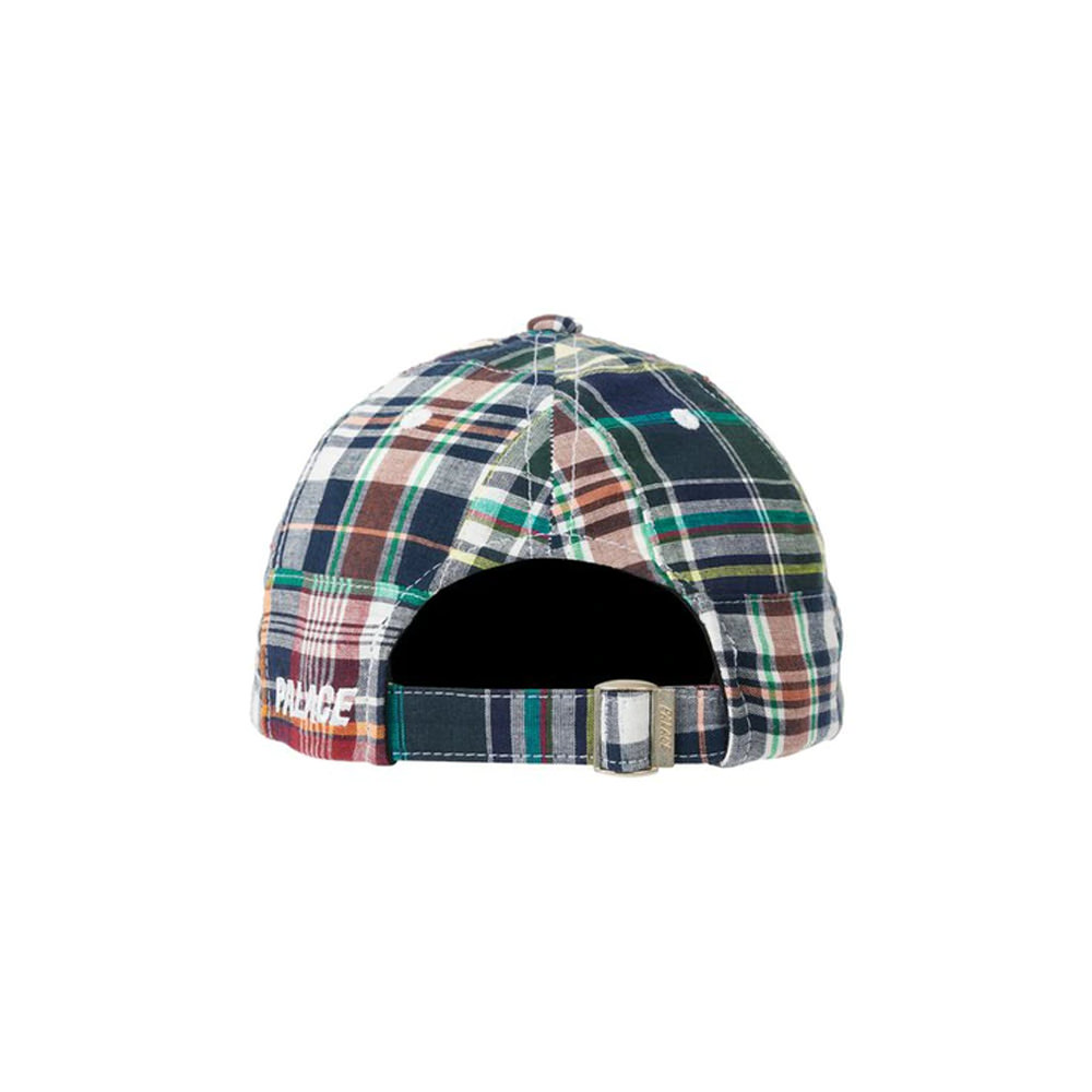 Palace Check P 6-Panel Navy Madras