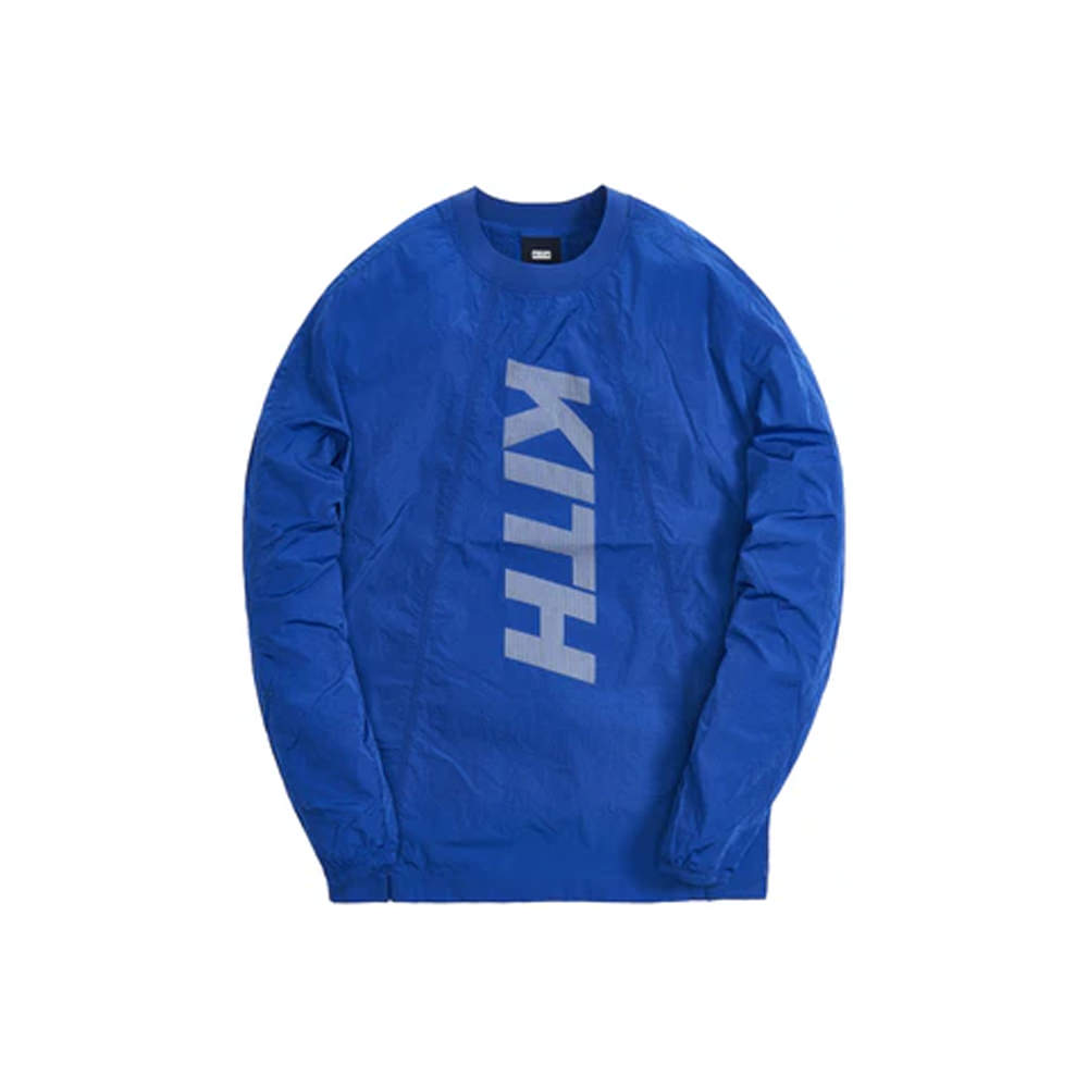 Kith Panelled Wrinkle Nylon LS Pullover Surf The Web