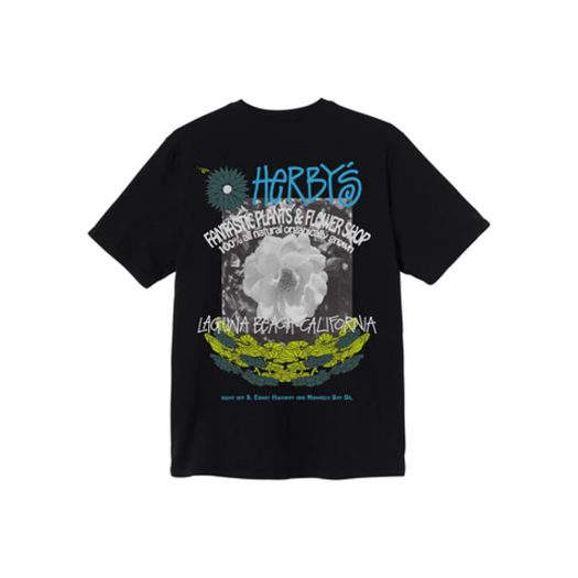 Stussy Herby's Dyed T-shirt Black