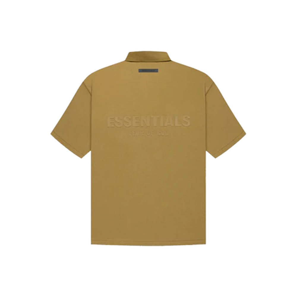 Fear of God Essentials S/S Polo AmberFear of God Essentials S/S