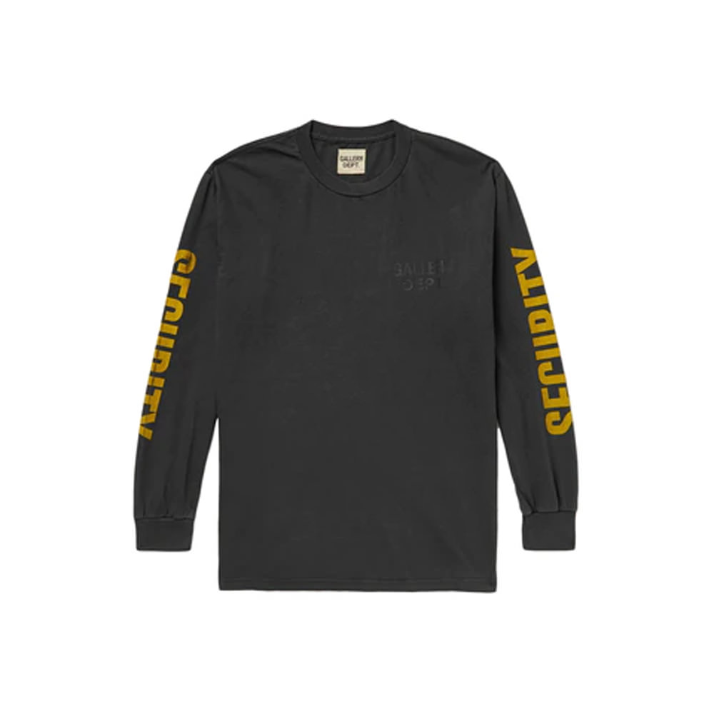 Gallery Dept. Security L/S T-shirt BlackGallery Dept. Security L/S T ...