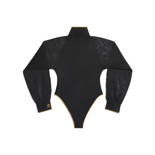 adidas Ivy Park Mesh Sleeve Bodysuit Black/Mesa