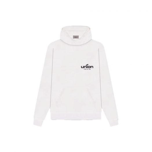 Fear of God x Union 30 Year Vintage Hoodie White