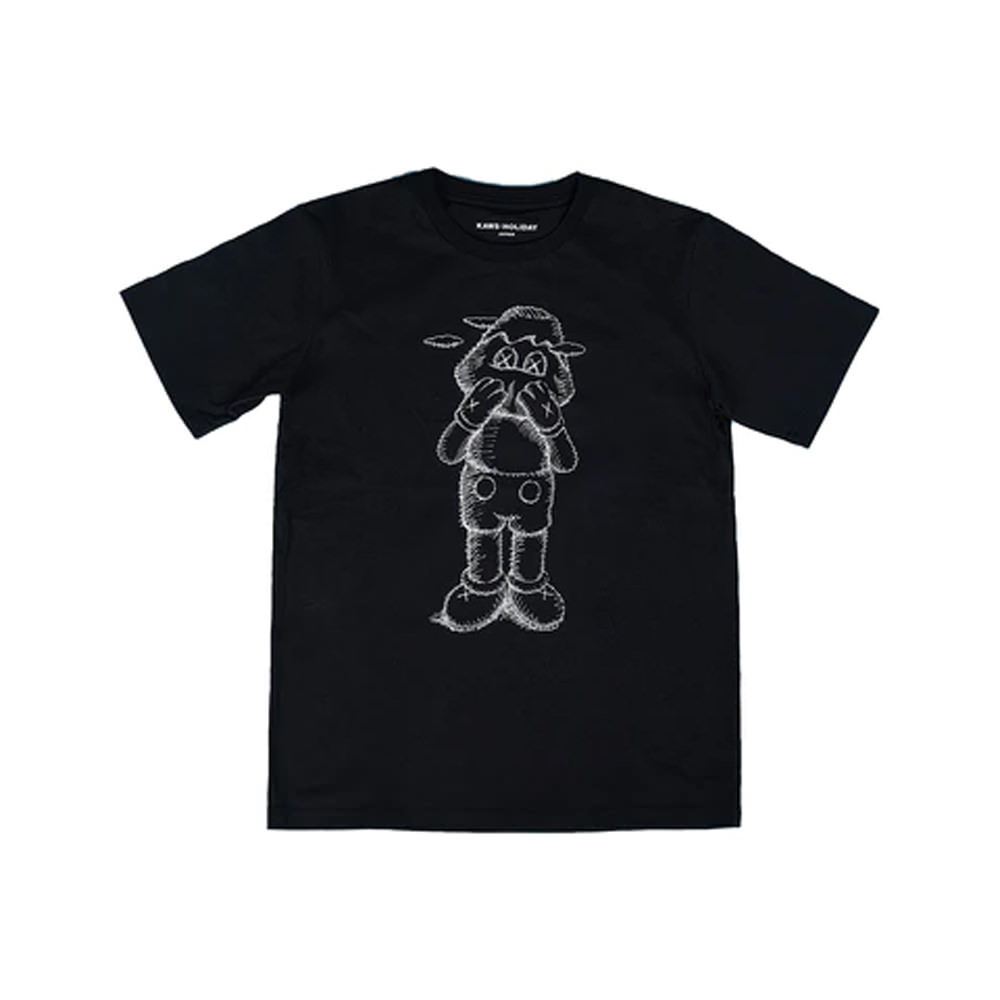 KAWS HOLIDAY JAPAN Sketch T-shirt Black