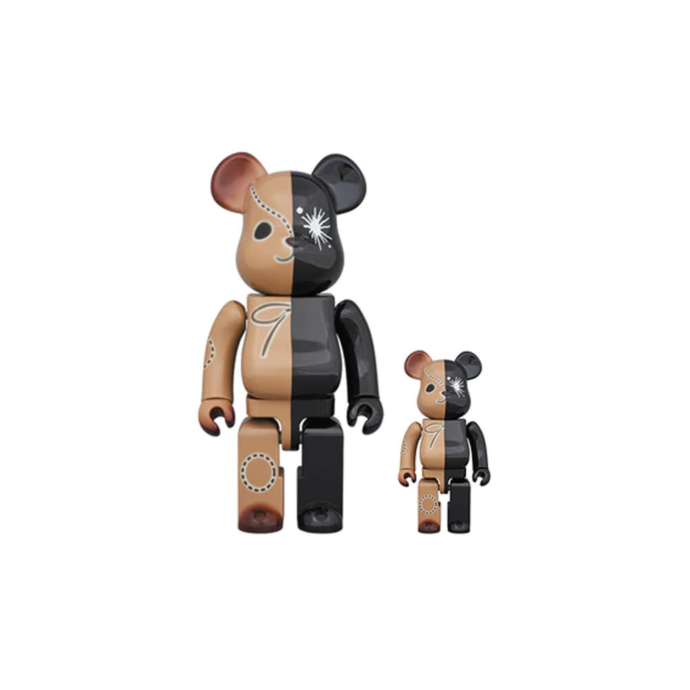 Bearbrick Miharayasuhiro 100% & 400% Set Black/Brown