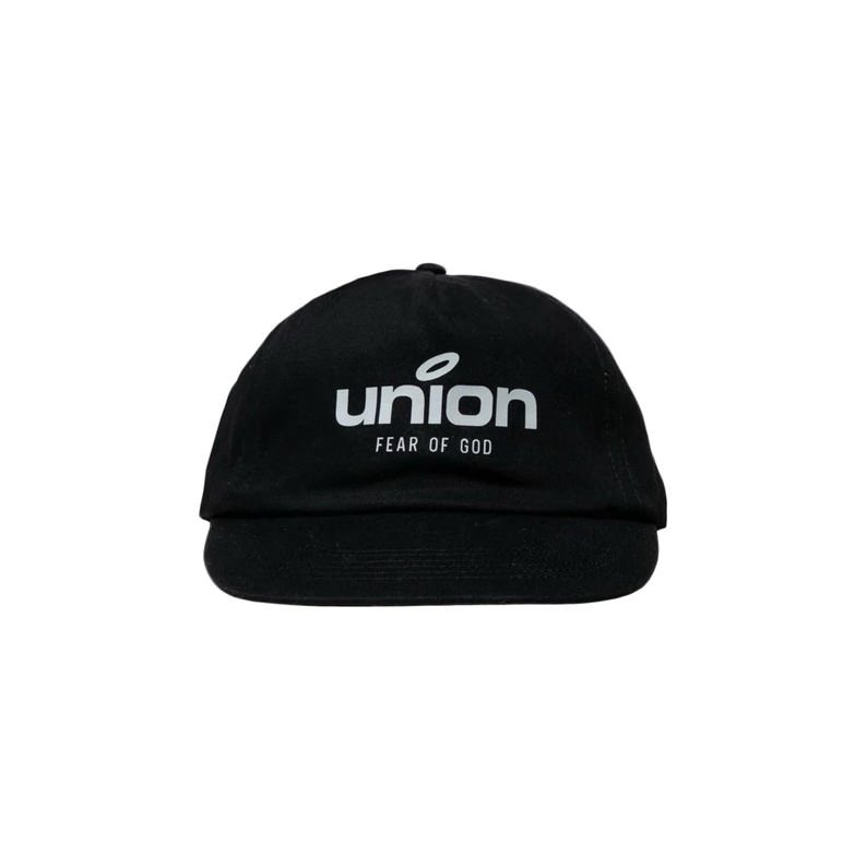 Fear of God x Union 30 Year Panel Hat Black