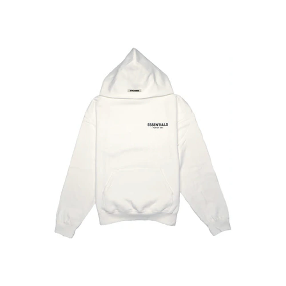 Fear of God Essentials Photo Pullover Hoodie (FW19) WhiteFear of God ...