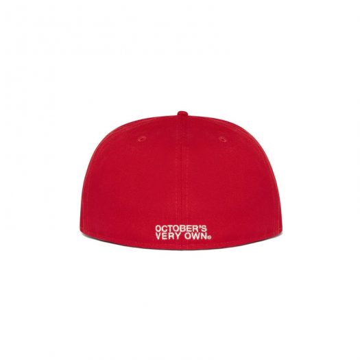 OVO New Era Family Owl 59Fifty Hat Red