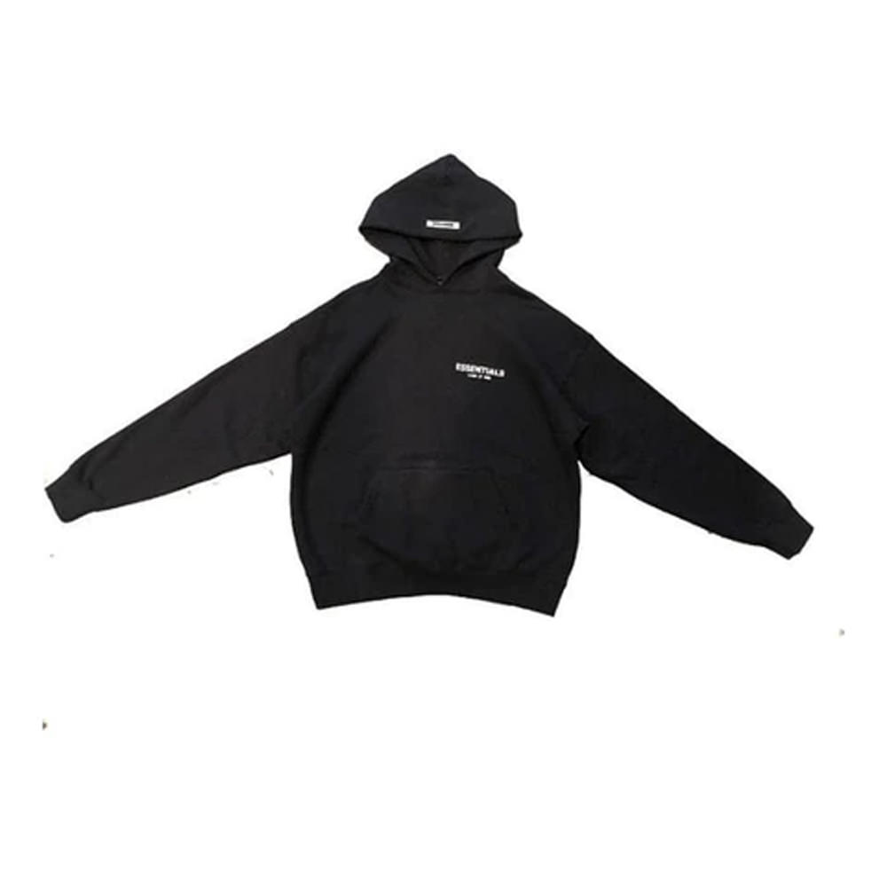 Fear of God Essentials Photo Pullover Hoodie (FW19) BlackFear of