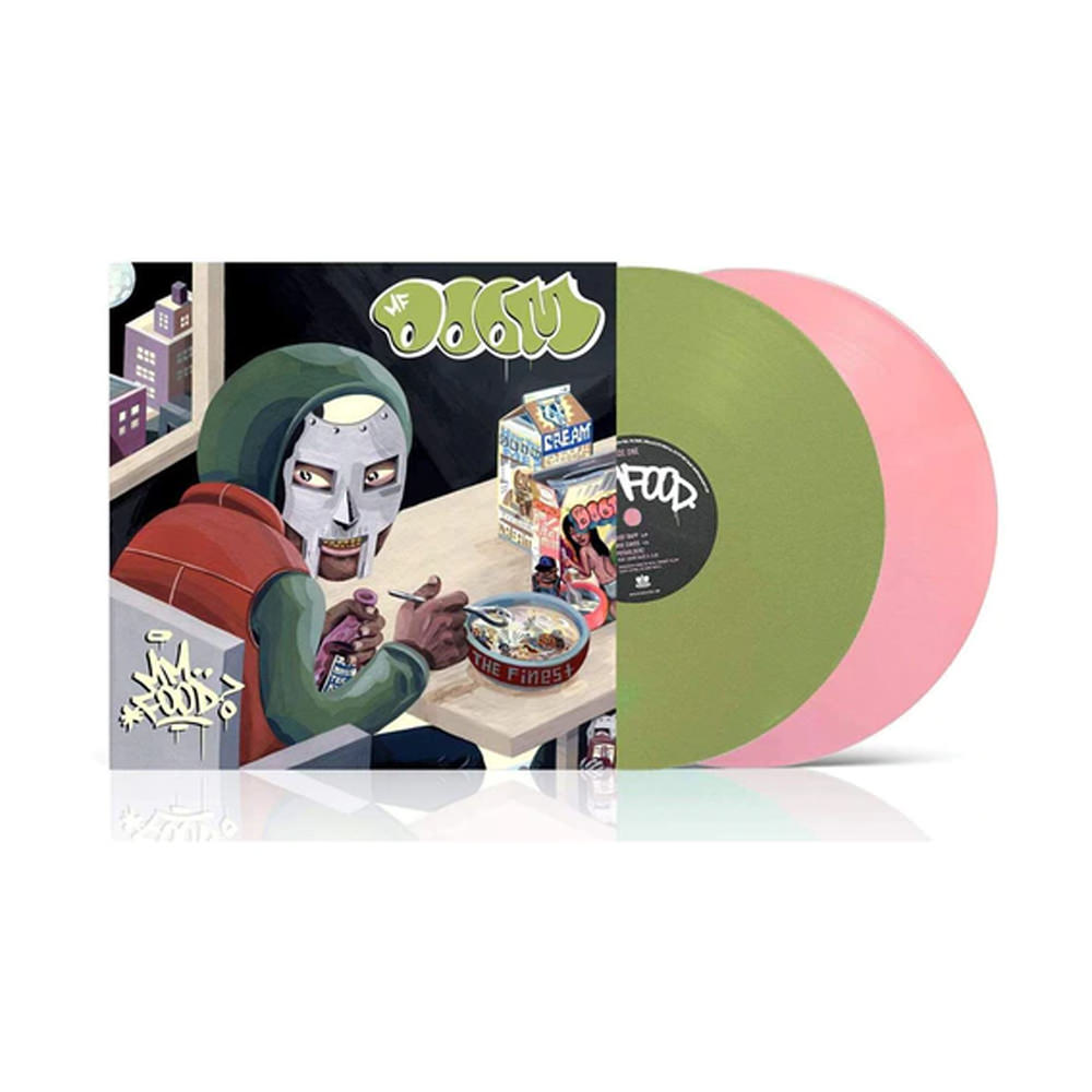 MF Doom – Mmm…Food (2xLP – Green & Pink) Vinyl