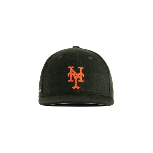 Aime Leon Dore x New Era Moleskin Mets Hat Green