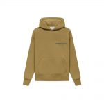 Fear of God Essentials Kids Pullover Hoodie Amber
