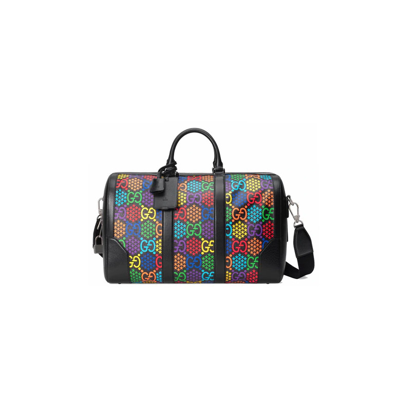 Gucci Carry-On Duffle GG Psychedelic Medium Black