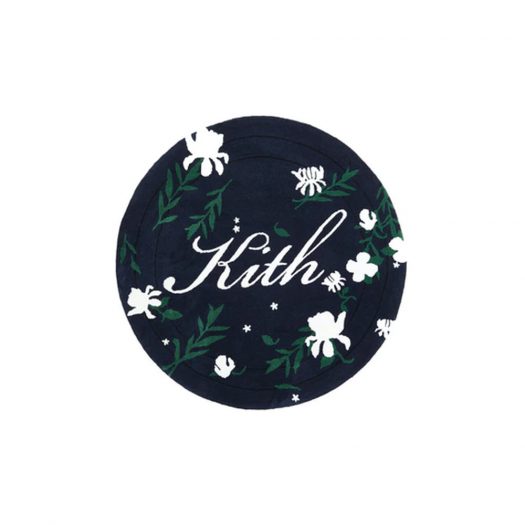 Kith Summer Floral Script Rug Nocturnal