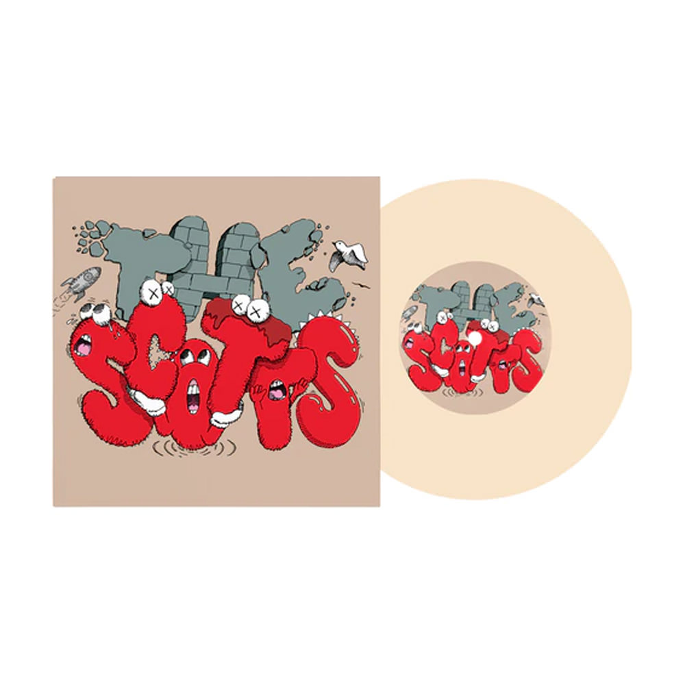 Travis Scott The Scotts KAWS Vinyl II 7″ Beige