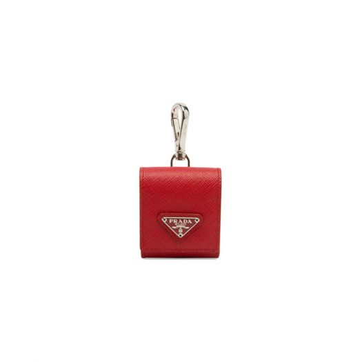 Prada AirPods Case Leather Red