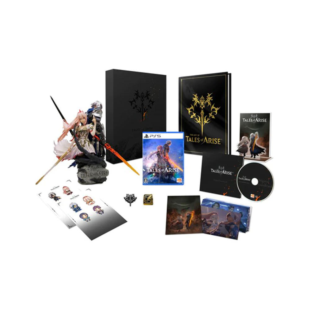 Bandai Namco PS5 Tales of Arise Collector's Edition (CN Version) Video Game  Bundle - US