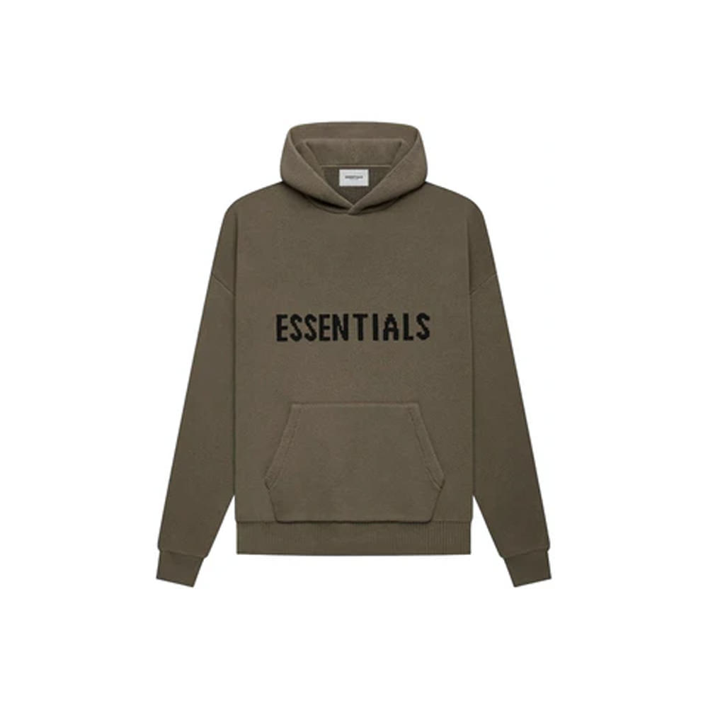 Fear of God Essentials Knit Pullover Hoodie HarvestFear of God