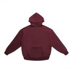 Fear of God Essentials Graphic Pullover Hoodie Burgundy