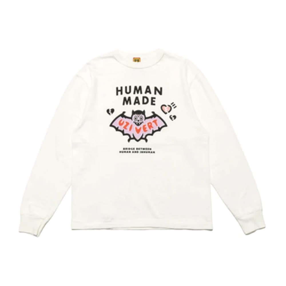 Human Made x Lil Uzi Vert L/S T-shirt WhiteHuman Made x Lil Uzi