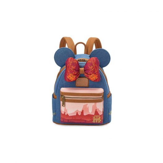 Disney Minnie Mouse Main Attraction September Big Thunder Mountain Railroad Backpack