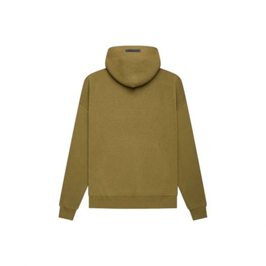 Fear of God Essentials Knit Pullover Hoodie Amber