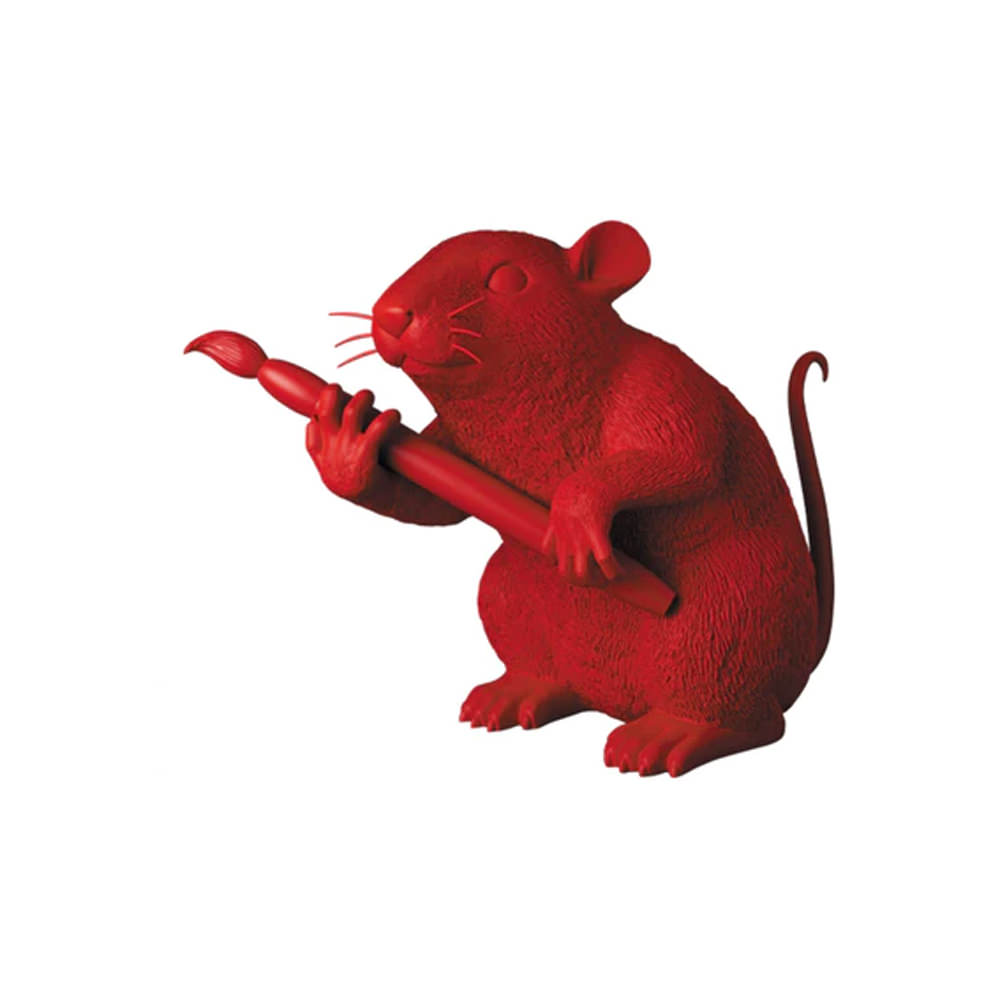 Banksy Medicom Love Rat Figure Red