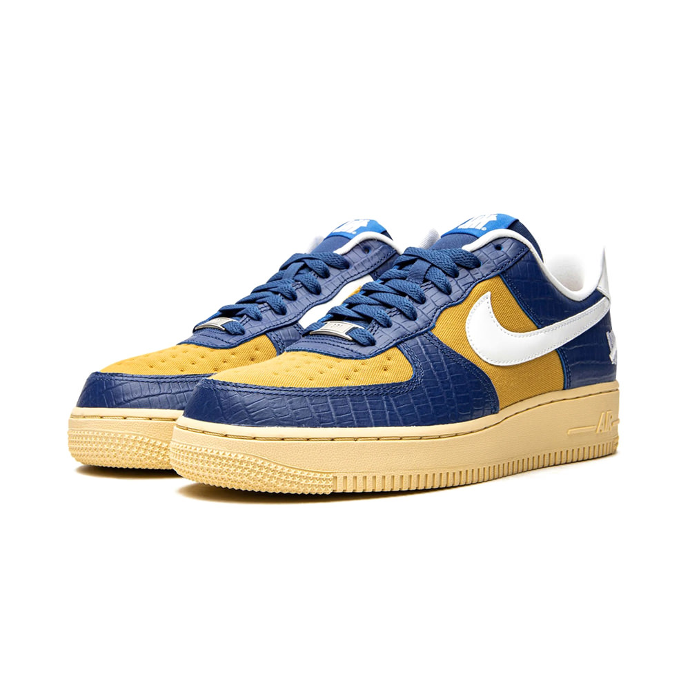 Nike Air Force 1 Low SP Undefeated 5 On It Blue Yellow CrocNike