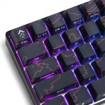 100 Thieves x Higround Geostone Keyboard Black/Red/White